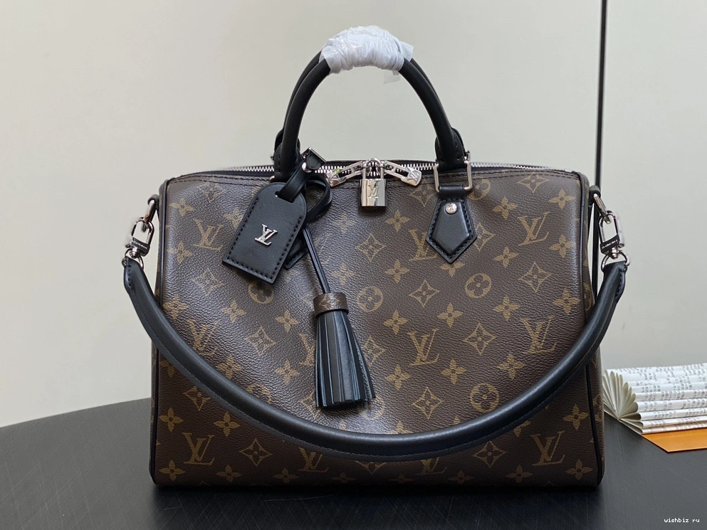 WIS Soft Louis Speedy 30 Dark Vuitton 0927